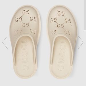 Platform Gucci mules